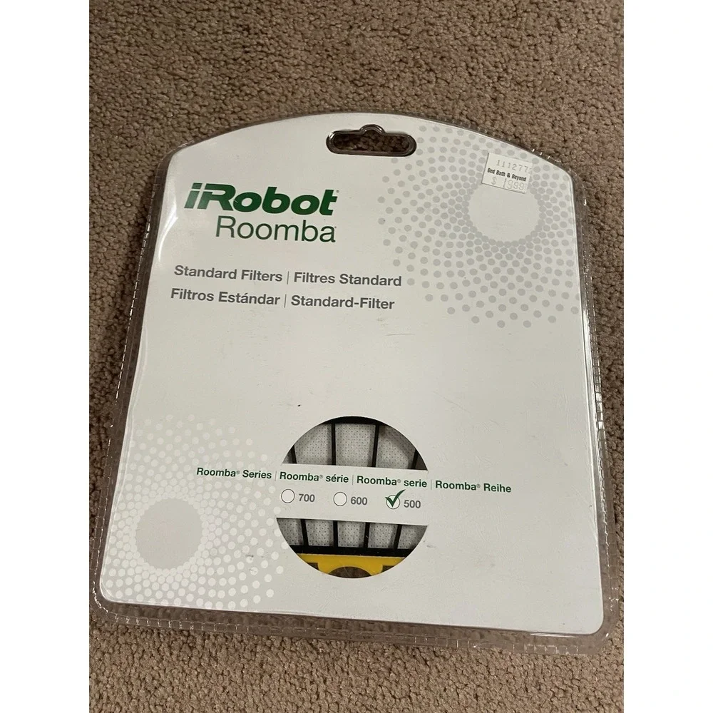 iRobot Roomba 3 Pack 81502 Series Standard Filters New Sealed‎ Model 500